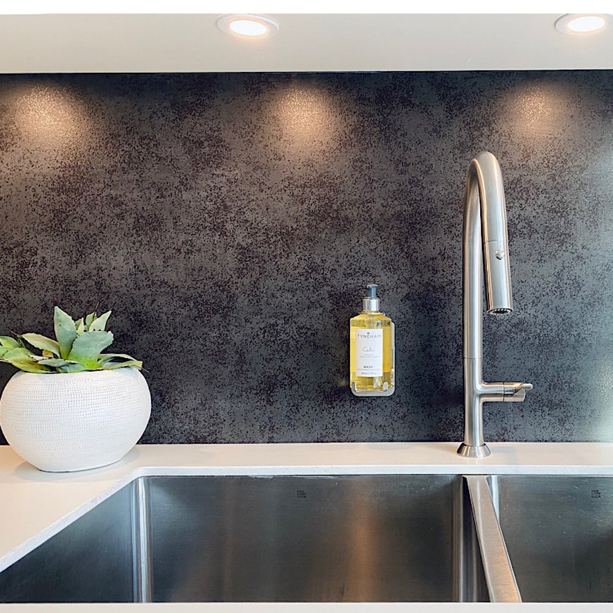 Single 300ml Security Wall Mounted Holder